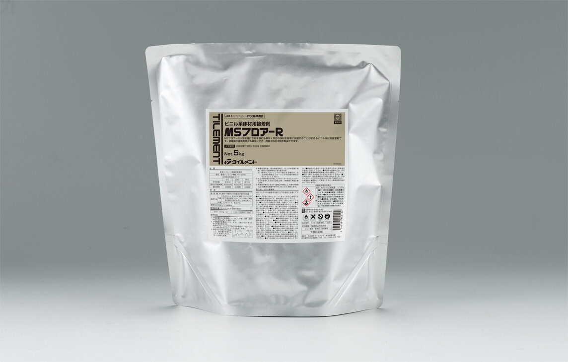 MSフロアーR 10kg（5kg×2パック） ビニル系床材用接着剤 タイルメント
