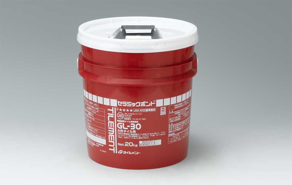 GL-30 屋内壁用 100kg（20kg×5缶/ケース） タイル接着剤 タイルメント