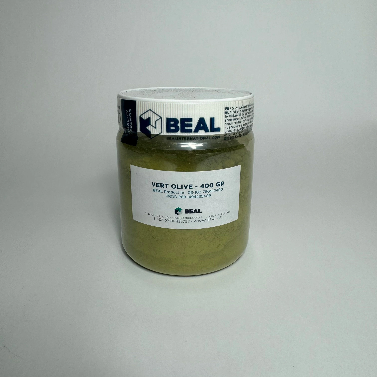 VERT OLIVE 400g モールテックス顔料 BEAL