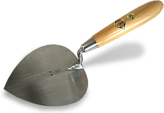 本焼レンガ鏝 左官鏝 レンガ鏝