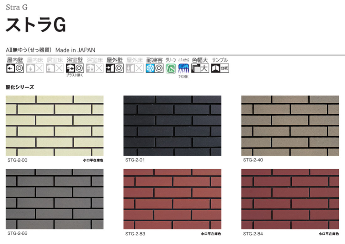 ストラG 二丁掛平フラット面 STG-2-□ 1ケース（72枚入り） ニッタイ工業