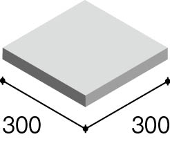グレイスフロアⅡ平（300角）の形状