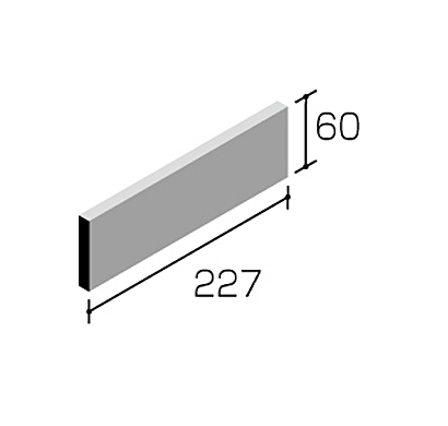 ストラG 二丁掛平 フラット面の形状